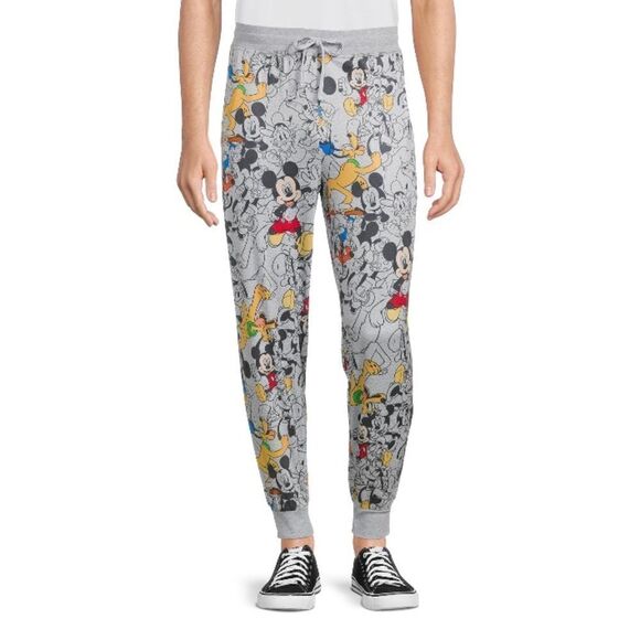 Men’s Disney Mickey & Friends Lounge Pajama Jogger Sleep Pants Size XL - Picture 2 of 5